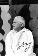 Ernst Wilhelm Nay signiert Fotopostkarte handsigniert