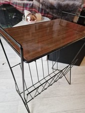 50er 60er Zeitungsständer Zeitungstisch Beistelltisch mid century 50s 60s