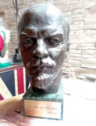 Große lenin büste - büste, metall