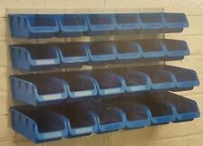 Sealey kleinteile Regal Werkstatt Schüttenregal 24 Container Sichtlagerkästen