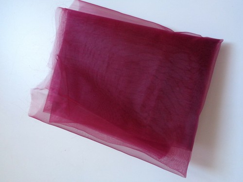 Stoffrest organza dekostoff - stoffrest,