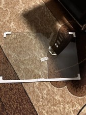 Glasplatte Glasboden Ablage Ersatzteile Lifetec Kühlschrank 45,5x30,5 cm