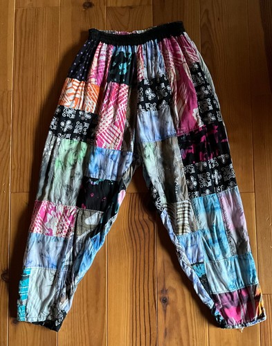 Hose batik patchwork weit - batik,