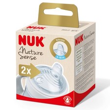 NUK Nature Sense Trinktülle extra breit und weich BPA frei ab 6 Monate