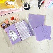 Lila papier index teiler set - papier,