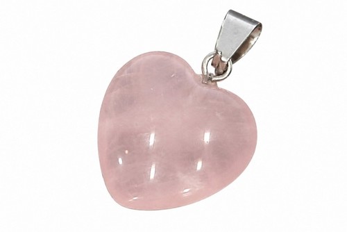 Rosenquarz herz schmuck - rosenquarz,