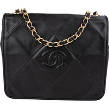 Chanel Stitching Lambskin CC