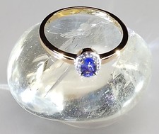 TANSANIT RING 1 ovaler STEIN 6