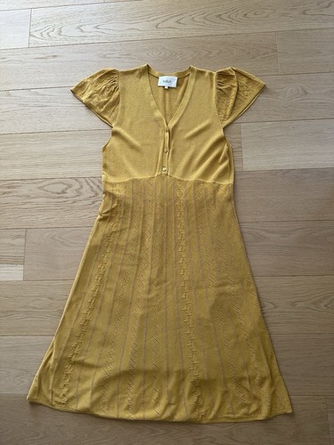Kleid adana senf - ba&sh,