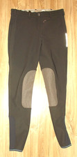 Pikeur Reithose Wintersoftshell Kniebesatz/Grip, braun, Gr. 80, nie getragen