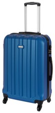 Koffer Hartschalenkoffer Trolley Hartschale 4 Rollen blue 65 Liter - B-Ware