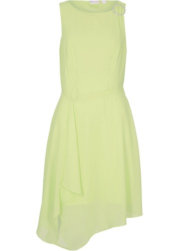 Kleid mit brosche 42 - kleid,