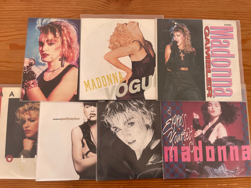 Singles madonna sammlung - 7",