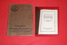 Betriebsanleitung Mercedes Lo 2000, 2500 D mit Motor OM 59 LKW Oldtimer 1935