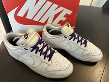 Nike ID Air Dunk Low / Weiß/Lila EUR 46 / US 12