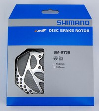 1 Stück Shimano Bremsscheibe SM-RT56-S 160 mm 6-Loch inkl. Schrauben