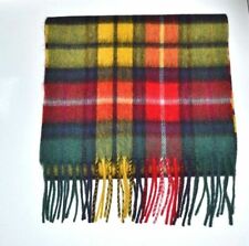 Neu schottischer 100 % Lammwolle aus Schottland Schal Tartan Wollschals modern
