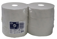 TORK 120272 Toilettenpapier T1 Advanced Jumbo 2-lagig weiß 6 Rollen x 1800 Blatt