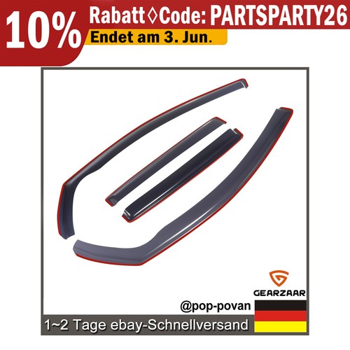 Windabweiser regenabweiser set - windabweiser,