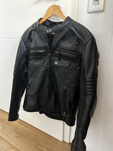 Motorrad lederjacke cafe - motorrad,