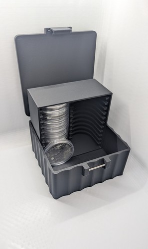 1oz silber x24 münzkapsel - silber,