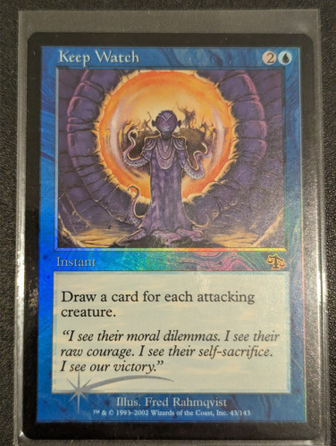 Keep watch foil judgement - keep,