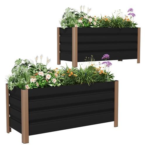 2er set hochbeet gartenbeet - 2er,