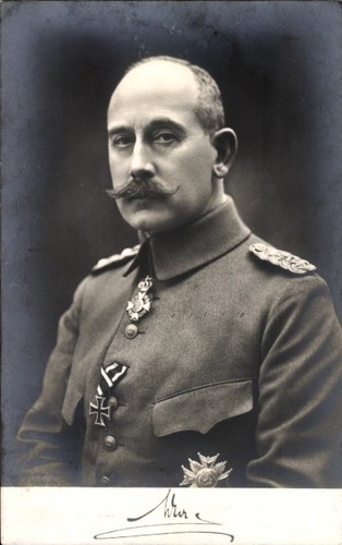 Max von baden portrait - ak,