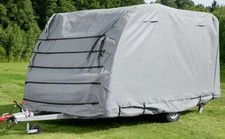 Wohnwagen Schutzhülle Schutzhaube Abdeckplane  Wintergarage 510 x 250 x 220 cm, 