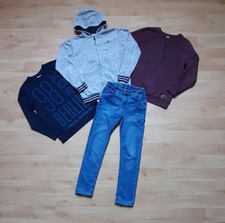 Gr. 146 152 Jungs Bekleidungspaket Set Pullover Jacke Hose 👖 Jeans Oberteil 