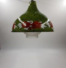 Vintage Emaille Deckenleuchte