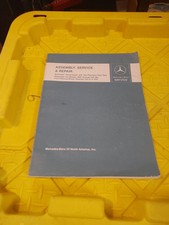 Mercedes-Benz Montage, Service& Reparatur Manuell Aus 1959