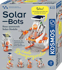 KOSMOS 621247 Solar Bots Bausatz für 8 Solar-Modelle mit Solarzelle ab 8 Jahren