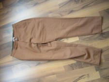 orsay Damen Hose Anzughose braun beige 34 (XS) Knöchellang leger