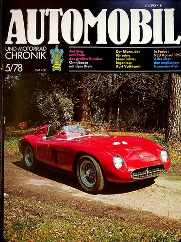 Automobil chronik 1978 bmw - chronik, 05/1978