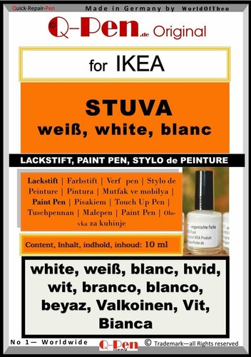 10ml lackstift für ikea - ikea, stuva
