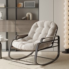 Rattan schaukelstuhl - rattan,