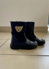 Steiff Stiefel Winterstiefel Schuhe Leder Wolle Gr. 23