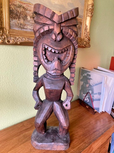 Exotische tiki statue - tiki-statue,, 77