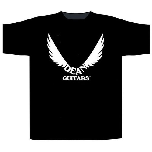 Dean guitars logo large - guitars, tshirt