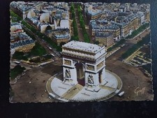 AK Paris Arc De Triomphe De l'Etolle Alte Ansichtskarte ungelaufen