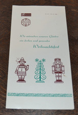 DDR Speisekarte Ratskeller Aue