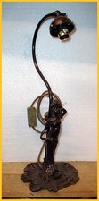 Tischlampe Messing Lampe