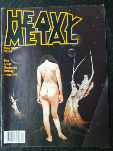 Heavy metal magazine may - magazine,