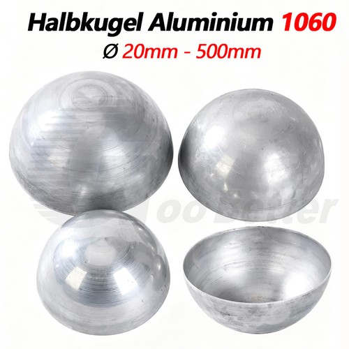 Halbkugel aluminium roh - halbkugel,