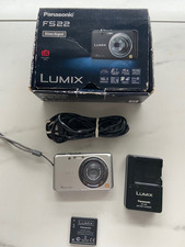 Panasonic Lumix DMC-FS22  Digitalkamera Kamera in Silber mit OVP
