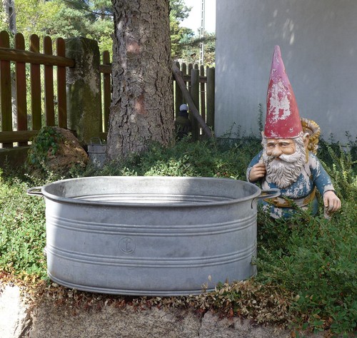 Alte zinkwanne vintage - ,