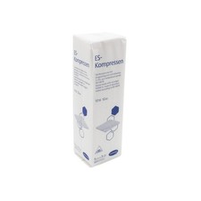 Hartmann ES Mullkompressen, unsteril, 5 x 5 cm, 17-fädig, 12-fach