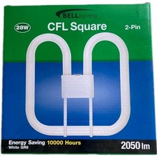Bell CFL Square 2 Pin 28W