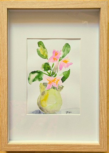 Aquarellbild kleiner - aquarellbild, "kleiner